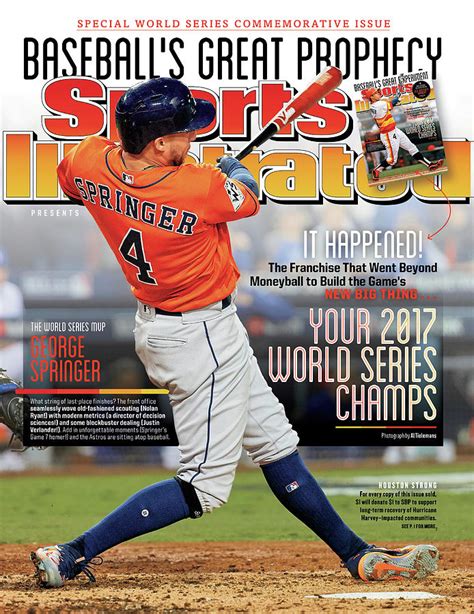 Houston Astros 2017 World Series Champions Sports Illustrated Cover ...