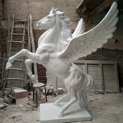 Marble Horse Statues | AongKing Sculpture Marble Animal