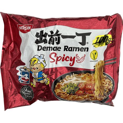 Nissin Demae Ramen Spicy 100g / 日清 出前一丁 スパイシー 100g – RiceWineShop