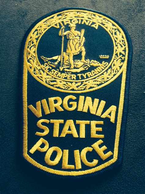 Virginia State Police | State police, Police patches, Police