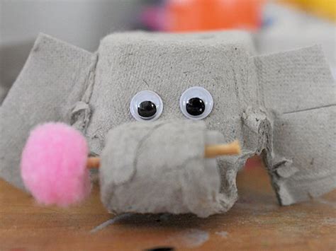 Egg Carton Horton Hears a Who Craft - Our Kid Things