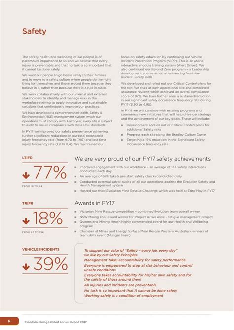 Evolution Mining Annual Report 2017: Creating Australia's Premier Gold Mining Company