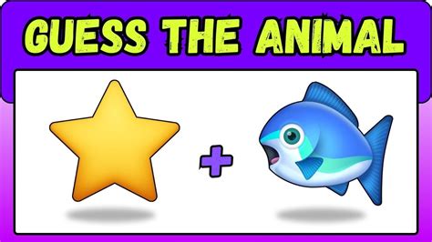 Can You Guess The Animal By Emoji | Emoji Quiz| 🐵🐶🐱 - YouTube