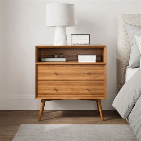 Mid-Century Open Nightstand (28") | West Elm