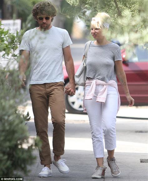 Sia and Erik Anders Lang step out wearing gold rings on their wedding fingers | Daily Mail Online