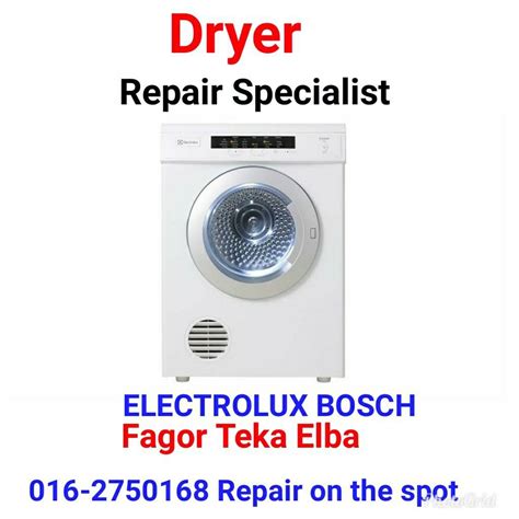 Repair Electrolux washer dryer, TV & Home Appliances, Washing Machines and Dryers on Carousell