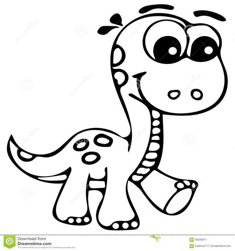 Cute Dinosaur Coloring Pages - Coloring Home