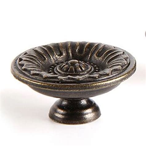 39mm 28mm creative rustic retro style furniture knobs vintage bronze drawer cabinet knob pull ...