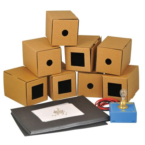 Pinhole Camera Demonstration Kit, 8 Boxes - Show the Principles of a Pinhole Camera - Eisco Labs ...