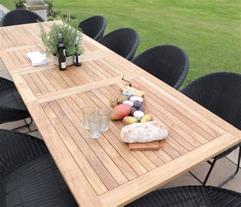 Teak Extendable Outdoor Table 300cm - Jo Alexander