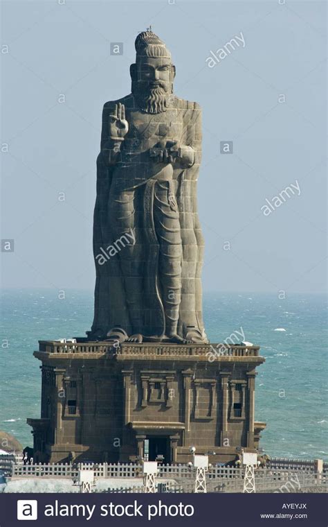 Download this stock image: Thiruvalluvar Statue in Kanyakumari South ...