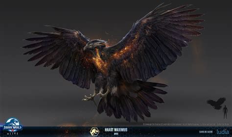 ArtStation - Jurassic World Alive: Haast Maximus, Caroline Gagné ...