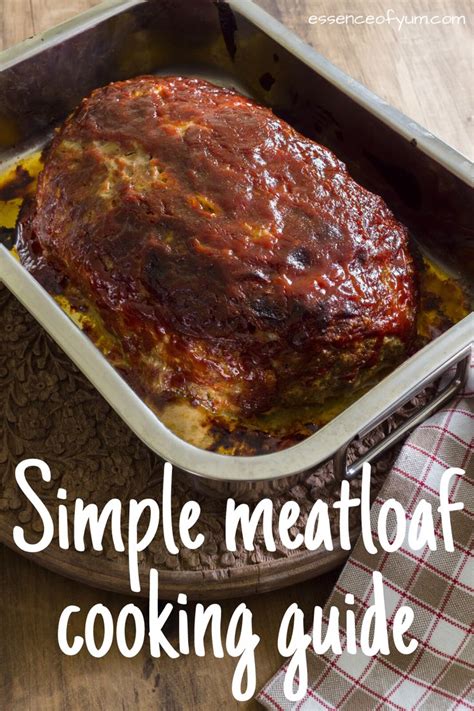 Easy guide to beef meatloaf oven temp, cooking times & internal temperature. | Good meatloaf ...