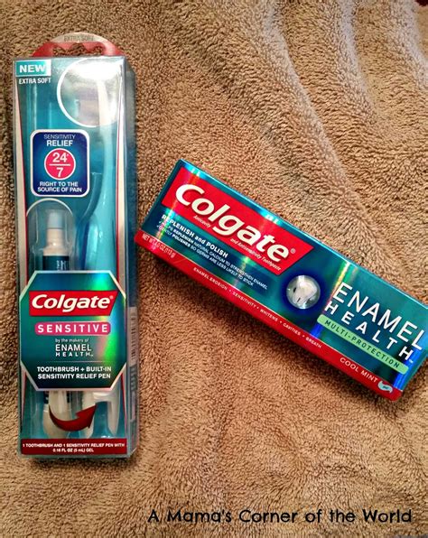 Colgate Enamel Health Multi-Protection Toothpaste & Colgate® Sensitive ...