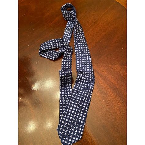 Spier And Mackay Spier & MacKay Handmade Blue Floral Tie | Grailed