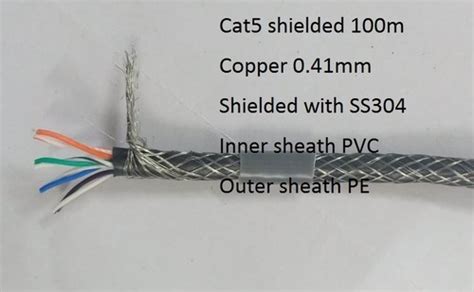 Grey Cat 5 Shielded Cable at Best Price in Surat | Trust Exim