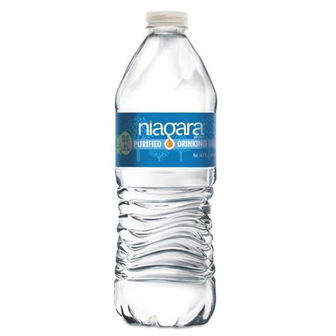 Niagara Bottling Purified Drinking Water, 16.9 oz Bottle, 24/Pack, 2016/Pallet | OfficeSupply.com