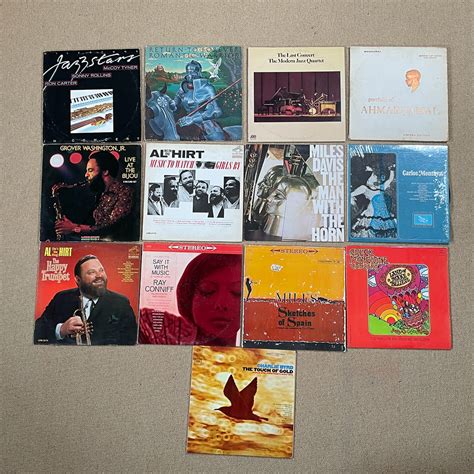 (13pc) JAZZ VINYL RECORDS