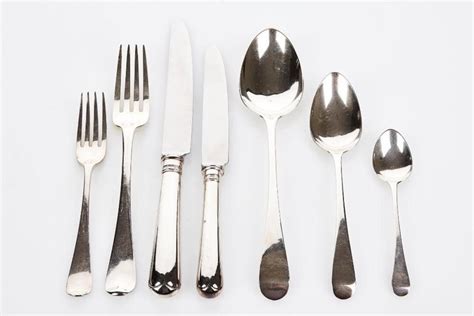 Sterling Silver Cutlery Set, 1818 and Later - Flatware/Cutlery and ...