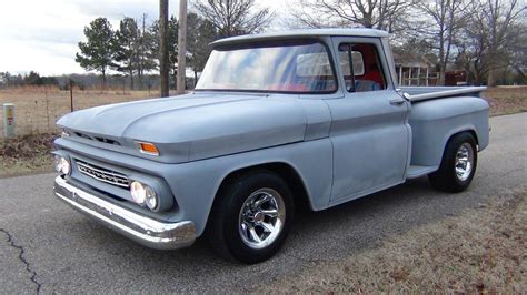 1961 Chevrolet Stepside Truck 350 engine with 400 automatic, lowered (62 HOOD) - Classic ...