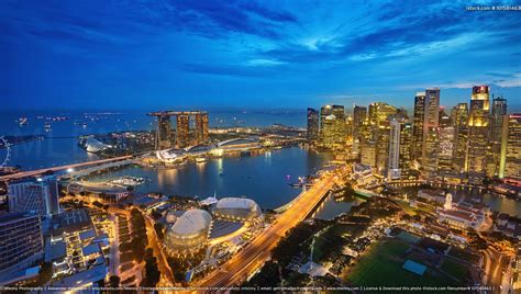 Singapore Marina Bay at Night - Mlenny Photography Travel, Nature, People & AI