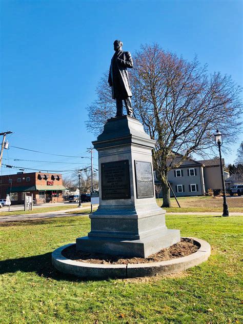 Thomas Goodell Monument. Sanford, Maine. Paul Chandler November 2019 ...