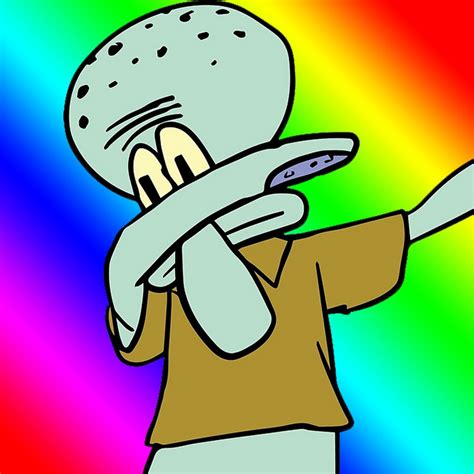 Dabbing Squidward - YouTube