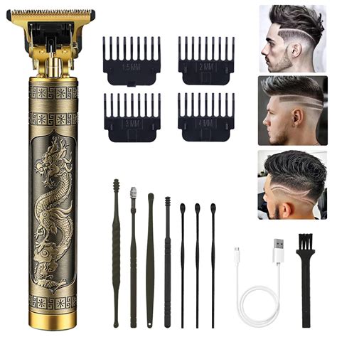 Buy Professional Cordless Hair Trimmer, T-Blade Hair Clippers for Men ...