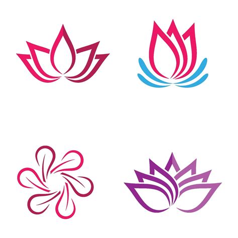 Beauty lotus logo images 2034172 Vector Art at Vecteezy