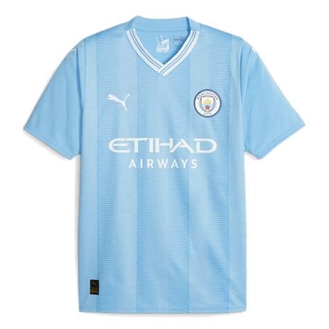 Puma Manchester City Home Mens Short Sleeve Jersey 2023/2024 - Sport from excell-sports.com UK