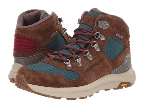 Merrell Ontario 85 Mid Waterproof in Blue - Lyst