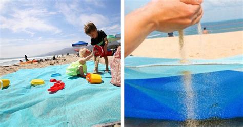 This Sand Proof Beach Blanket Takes Beach Day To The Next Level and I Need One