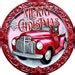 Christmas 3D Red Truck Printable Sublimation Graphic Design - Etsy