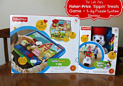 Fisher Price Tippin' Treats Game & I-Jig Puzzle System Review