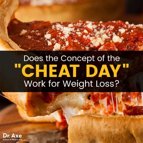 Does the Cheat Day and/or Cheat Meal Work for Weight Loss? - Dr. Axe