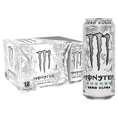 Monster Energy Zero Ultra - 12pk/16 Fl Oz Cans : Target