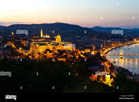 Budapest and the Danube River Stock Photo - Alamy