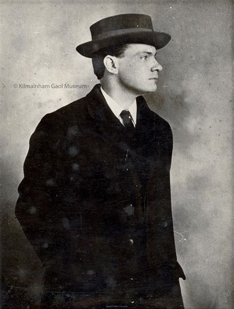 SDCC Source: Portrait of Patrick Pearse in overcoat and Homburg hat