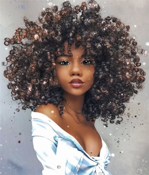 ArtStation - Melanin, Andrej Art'' | Natural hair art, Black love art ...