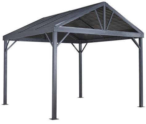 Sojag Sanibel I 8x8 Hardtop Gazebo with Mosquito Netting