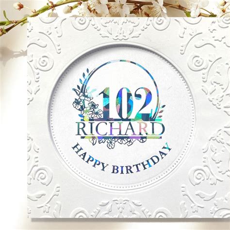 102 Year Old Birthday Card - Etsy