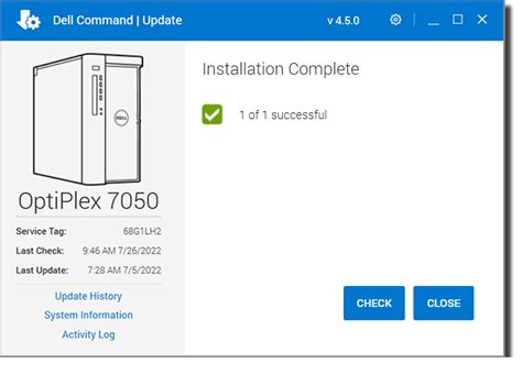 Run Dell Command Update Manually | IT@Cornell