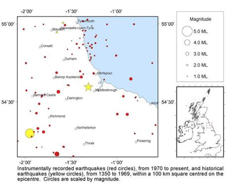 UK earthquake news: How many earthquakes happen in the UK each year ...