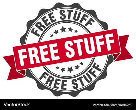 Free stuff stamp sign seal Royalty Free Vector Image