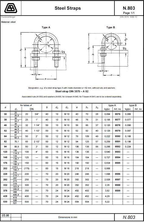 U-bolts DIN3570 Clamp lathedog Hoop