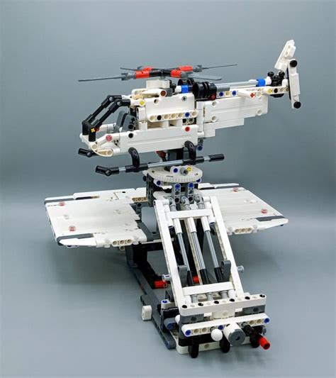 LEGO MOC 42158 Helicopter Control Center by Nequmodiva | Rebrickable - Build with LEGO