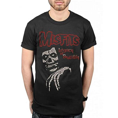 Band Merch - Misfits Legacy of Brutality Shirt - Walmart.com - Walmart.com