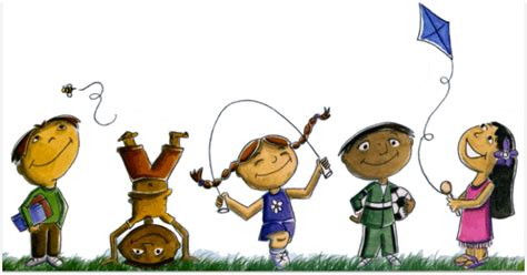 Kids Playing Outside Clipart at GetDrawings | Free download