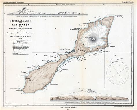 Detailed old topographical map of Jan Mayen island | Jan Mayen | Europe | Mapsland | Maps of the ...