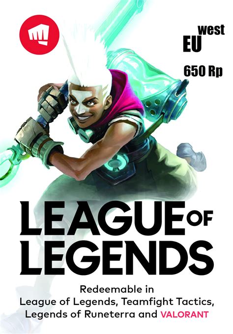 League Of Legends 650 Rp - SPGGAMES.com